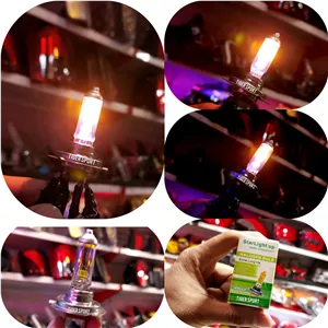 لامپ پایه H7 هفت رنگ 100W بسته دو عددی دنا-سمند سورن-سمند ال ایکس