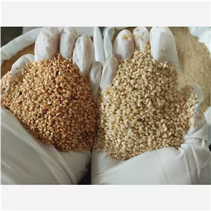 کنجد سفید پوست کنده تفت داده شده تک آتیشه (500 گرم)