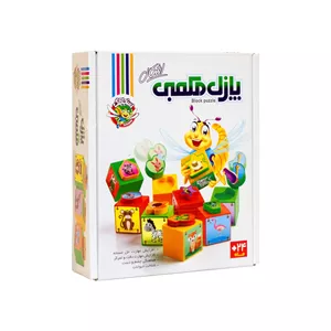 بازی آموزشی سنجاقک مدل پازل مکعبی اشکال JYV