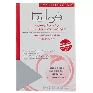 پن فولیکا مدل لایه بردار و اسکراب مناسب انواع پوست وزن 100 گرم