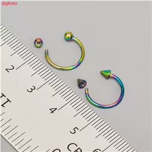 پیرسینگ بدن کد hach01-02 بسته دو عددی - با بهترین کیفیت