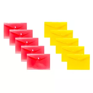 پوشه دکمه دار مدل 160 میکرون کد MA-100-5 بسته 50 عددی  - با بهترین کیفیت