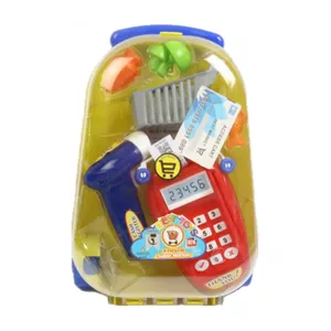 ست اسباب بازی تجهیزات فروشگاهی طرح چمدان مسافرتی BEST TOYS
