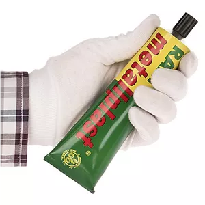 چسب آهن رازی مدل metallplast حجم 100 میلی لیتر بسته 5 عددی