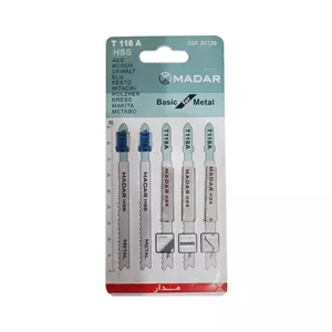 تیغ اره آهن بر مدار مدل AJ-MDR-T 118A مجموعه 5عددی