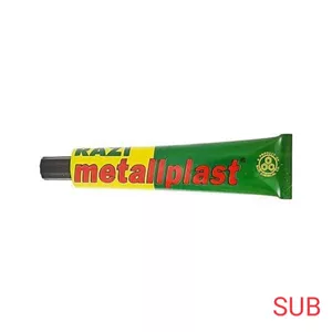 چسب آهن رازی مدل متال پلاست حجم 100 میلی لیتر بسته 4 عددی W96