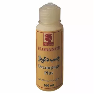 چسب فلورانس مدل دکوپاژ کد 105795 حجم 100 میلی لیتر EED
