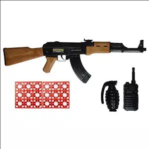 تفنگ بازی طرح کلاشنیکف مدل naabsell47 مجموعه 5 عددی 7K3