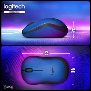اقساطی و ارسال رایگان ماوس بی سیم لاجیتک مدل M220