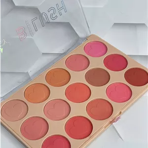 پالت رژ گونه 15 رنگ پینک کی Pink Key