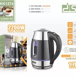 کتری برق دی اس پی مدلdsp-KK1274