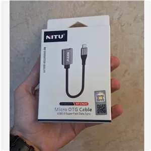 کابل تبدیل OTG micro to usb مدل NT-CN20