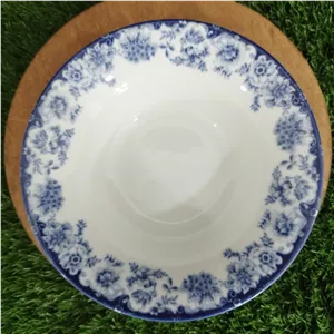 کاسه ماست چینی توس مدل گل پاروس بسته 6 عددی با ارسال رایگان
