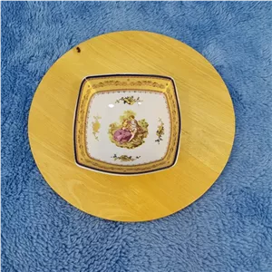 کاسه ماست خوری مدل لمونژ چینی ROZIANA بسته 6 عددی