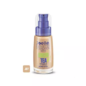 کرم پودر شیشه ای جویل مدل GREEN TEA شماره J07 رنگ BEIGE SAND حجم 30 میل