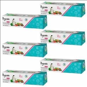 کیسه فریزر پنگوئن مدل ضخیم 6 بسته 150 عددی Z4N