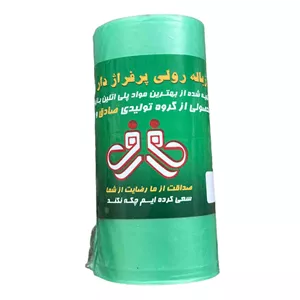 کیسه زباله رف رف مدل ضخیم رنگی دو بسته 30 عددی 5YF