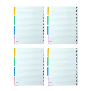 کاغذ کلاسور کد D6 بسته 4 عددی T2R