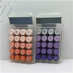 ماشین حساب مدل شفاف طرح رنگی رنگی کد 030 af 65