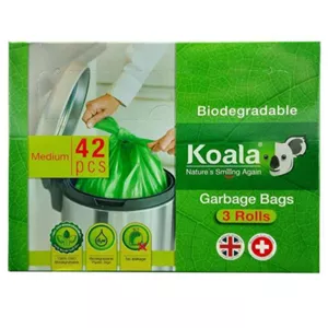 کیسه زباله کوالا مدل 75x55 بیست بسته 42 عددی H4X