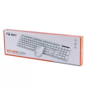 کیبورد و ماوس دی-نت مدل DT-998 WSN