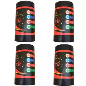 کیسه زباله جانان مدل ضخیم 70.60 چهار بسته 25 عددی Z4N