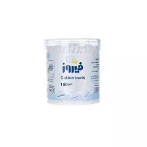 گوش پاک کن فیروز مدل Cotton tuds بسته 100 عددی ارسال پس کرایه