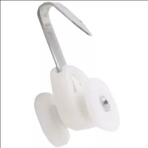 گیره پرده اطلس مدل قلابدار فلزی بسته 100 عددی D99