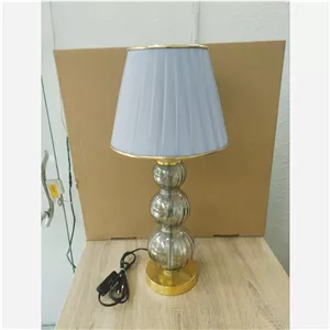  آباژور کلاسیک  پایه شیشه ای و ابکاری