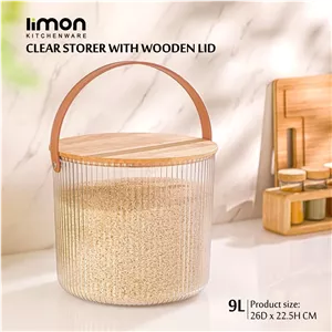 سطل برنج اکرولیک لیمون(پسکرایه)