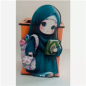 جا قلمی رومیزی چوبی  