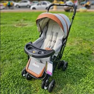 کالسکه تشک دار پارچه چیکو  اسکلت ارابه 