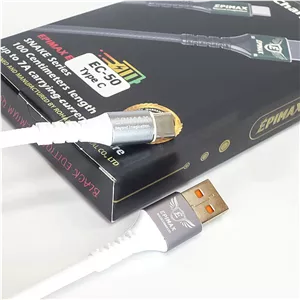 کابل شارژ اپیمکس 25 سانتی تایپ سی EPIMAX EC-50