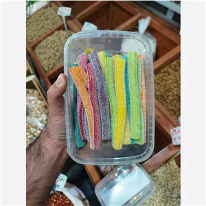 پاستیل میوه ای لوله ای مارابو خوشمزه 250 گرمی