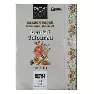 کاربن خیاطی پیکاردو مدل white A4 بسته 100 عددی EED