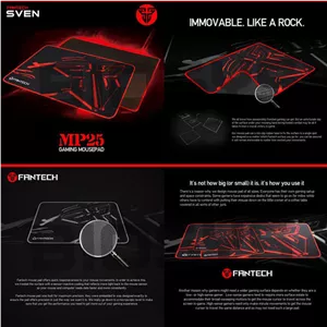 ماوس پد مخصوص بازی فنتک مدل Sven MP25 M7K