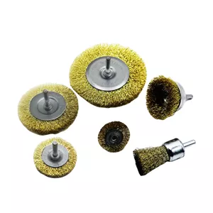 فرچه سیمی پلاتینیوم مدل YP-06 مجموعه 6 عددی