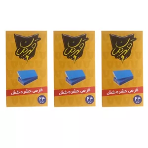 قرص حشره کش قهرمان مدل New-3 سه بسته 24 عددی WJT