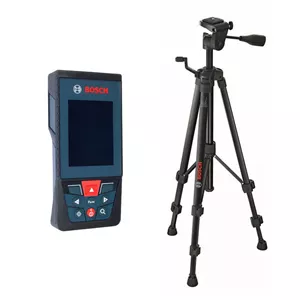 متر لیزری بوش مدل GLM 150-27 C Professional برد 150 متر به همراه سه پایه