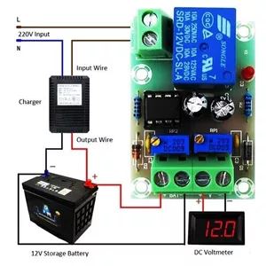 ماژول شارژ اتوماتیک باتری 12 ولت مدل XH-M601 مدل 1