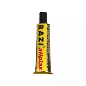 چسب همه کاره رازی مدل آل پلاست حجم 30 میلی لیتر بسته 2 عددی W96 مدل 1