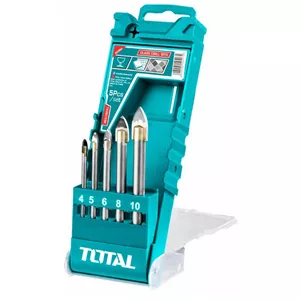 مته شیشه توتال مدل TACSD7256 مجموعه 5 عددی 24F
