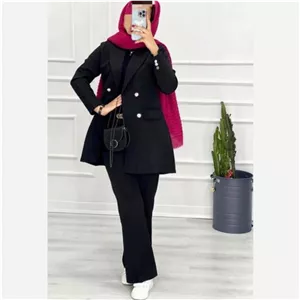 کت شلوار نگین مشکی