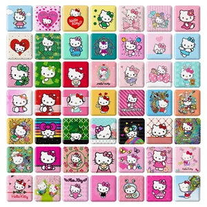 پیکسل مربعی خندالو طرح هلو کیتی Hello Kitty کد 55 مجموعه 50 عددی