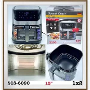 سرخ کن سیلور کرست مدل SCS6090 ظرفیت 13 لیتر بدون روغن