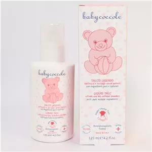 پودر مایع تالک کودک 125 میل برند بی بی کوکول baby coccole