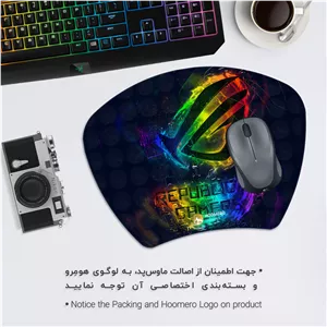 ماوس پد هومرو مدل MC004 طرح Asus Computer hardware company - با بهترین کیفیت