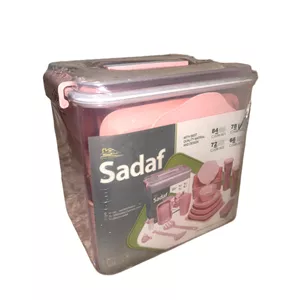 سبد پیک نیک 78 پارچه صدف مدل مسافرتی کد S78 ارسال پس کرایه 