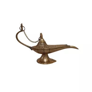 چراغ جادو پیسوز برنجی مدل 7