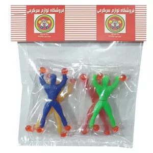 فیجت دنیای سرگرمی های کمیاب مدل اسپایدرمن ژله ایی بسته 4 عددی DTS